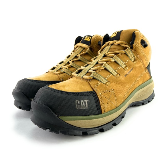 Caterpillar Men's Utilize WP Alloy Toe Sand Boots - Picture 6 of 9